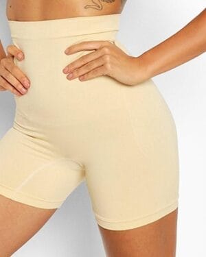 Boohoo High Waist Shapewear Shorts