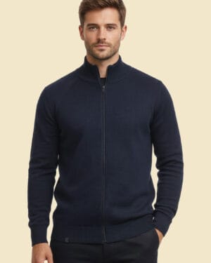 Regatta Great Outdoors Zip-Up Knit Jacket – Dark Navy