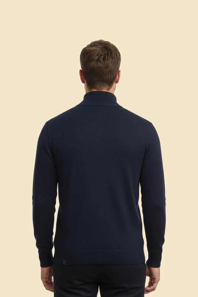 Regatta Great Outdoors Zip-Up Knit Jacket – Dark Navy - Image 2