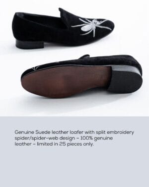 SPIDER – Suede Leather Loafers (Limited Edition)